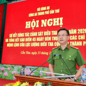 Công an TP Cần Thơ tổ chức sơ kết công tác điều tra quý III năm 2026