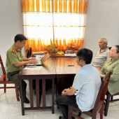 Công an phường Thốt Nốt xử phạt trường hợp đăng tải nội dung xúc phạm danh dự, nhân phẩm người khác trên mạng xã hội.