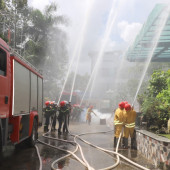Chủ động ứng phó tình huống cháy, bảo đảm an toàn tại VNPT Sóc Trăng