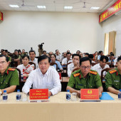 Công an xã Mỹ Tú cụ thể hóa phong trào thi đua Ba nhất, tích cực “lắng nghe ý kiến Nhân dân”