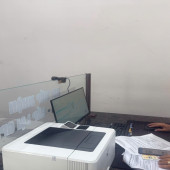 Công an xã Đông Phước ngày đầu triển khai cấp đổi, cấp lại giấy phép lái xe