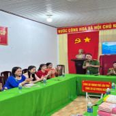 Công an xã Phụng Hiệp họp mặt kỷ niệm Ngày Phụ nữ Việt Nam 20/10