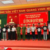 Công an phường Phú Lợi tham mưu kiện toàn lực lượng tham gia bảo vệ an ninh, trật tự ở cơ sở