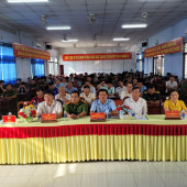 Công an xã Thạnh Quới tổ chức Hội nghị “Công an xã lắng nghe ý kiến Nhân dân” năm 2026.
