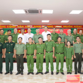 Công an xã Trần Đề: Tội phạm giảm 60%, nhiều chỉ tiêu về đích trước thời hạn