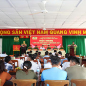 Công an phường Ngã Năm tổ chức Hội nghị Công an phường lắng nghe ý kiến nhân dân năm 2026