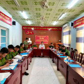 Công an – Quân sự xã Mỹ Phước hiệp đồng chặt chẽ, phát huy sức mạnh tổng hợp trong bảo đảm an ninh, trật tự