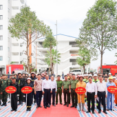 Cần Thơ: Thực tập phương án chữa cháy, cứu nạn, cứu hộ cấp thành phố năm 2026 tại Chung cư Hồng Loan 5C