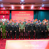 07 sĩ quan Công an nhân dân Việt Nam thực hiện nhiệm vụ gìn giữ hòa bình tại Phái bộ MINUSCA