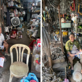 Công an phường Ninh Kiều tăng cường tuyên truyền phòng cháy, chữa cháy tại chợ và hộ kinh doanh