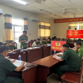Công an xã Lâm Tân bảo đảm an ninh, trật tự Giải đua ghe Ngo Mini truyền thống năm 2026