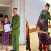 Công an xã Tân Phước Hưng hưởng ứng ngày chuyển đổi số quốc gia và thể hiện tinh thần Ba nhất