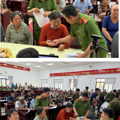 Công an xã An Ninh hỗ trợ thân nhân liệt sĩ thu nhận mẫu ADN, lan tỏa đạo lý “Uống nước nhớ nguồn”