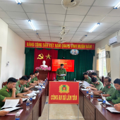 Công an xã Lâm Tân tổ chức Hội nghị sơ kết công tác Công an quý III và 9 tháng năm 2026