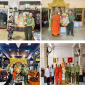 ẤM ÁP NGHĨA TÌNH LỄ SENE DOLTA TRÊN QUÊ HƯƠNG VĨNH PHƯỚC