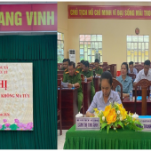 Xã Liêu Tú tổ chức Hội nghị sơ kết 9 tháng xây dựng địa bàn xã không ma túy năm 2026
