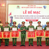 Công an Cần Thơ đạt hạng Ba toàn đoàn tại Hội thi chó nghiệp vụ toàn quốc