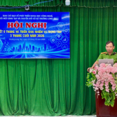 Công an xã Trường Long Tây phát huy vai trò cơ quan thường trực Ban Chỉ đạo thực hiện Nghị quyết số 57-NQ/TW