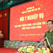 Chủ động phòng ngừa tội phạm giết người, cố ý gây thương tích  trên địa bàn thành phố Cần Thơ
