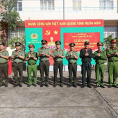 Bế giảng khóa huấn luyện Trung đoàn Cảnh sát cơ động dự bị chiến đấu Công an TP. Cần Thơ năm 2026