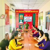 Công an phường An Bình họp mặt Kỷ niệm Ngày Phụ nữ Việt Nam 20/10