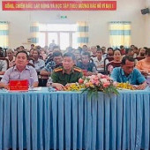 Công an xã Thạnh Xuân tổ chức Hội nghị “Công an xã lắng nghe ý kiến Nhân dân” năm 2026