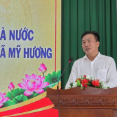 Công an xã Mỹ Hương tham mưu tổ chức tập huấn nâng cao ý thức bảo vệ bí mật nhà nước, an ninh mạng và dữ liệu cá nhân