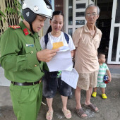 Công an phường Bình Thủy hưởng ứng phong trào thi đua cao điểm 180 ngày “Làm sạch dữ liệu lý lịch tư pháp và hiển thị thông tin lý lịch tư pháp trên VneID”