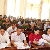 Công an phường Bình Thủy phối hợp tổ chức tập huấn công tác tái hòa nhập cộng đồng