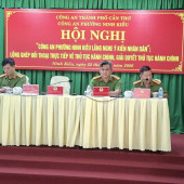 Công an phường Ninh Kiều lắng nghe ý kiến Nhân dân, nâng cao chất lượng phục vụ từ cơ sở