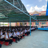 Vĩnh Hải: Ra mắt mô hình “Cổng trường an toàn giao thông”
