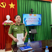 Công an xã Vĩnh Viễn phát huy sức trẻ trong bảo đảm an ninh, trật tự