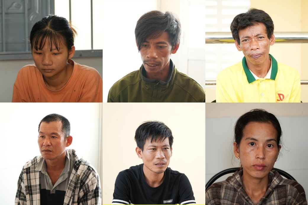 Công an xã Hồ Đắc Kiện bắt 10 đối tượng về hành vi tổ chức, mua bán và sử dụng trái phép chất ma túy.
