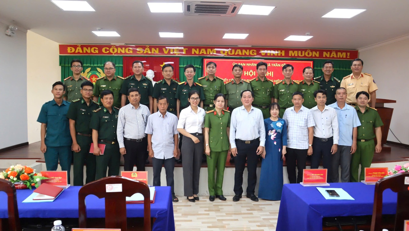 Xã Trần Đề: Triển khai công tác bảo đảm an ninh, trật tự năm 2026