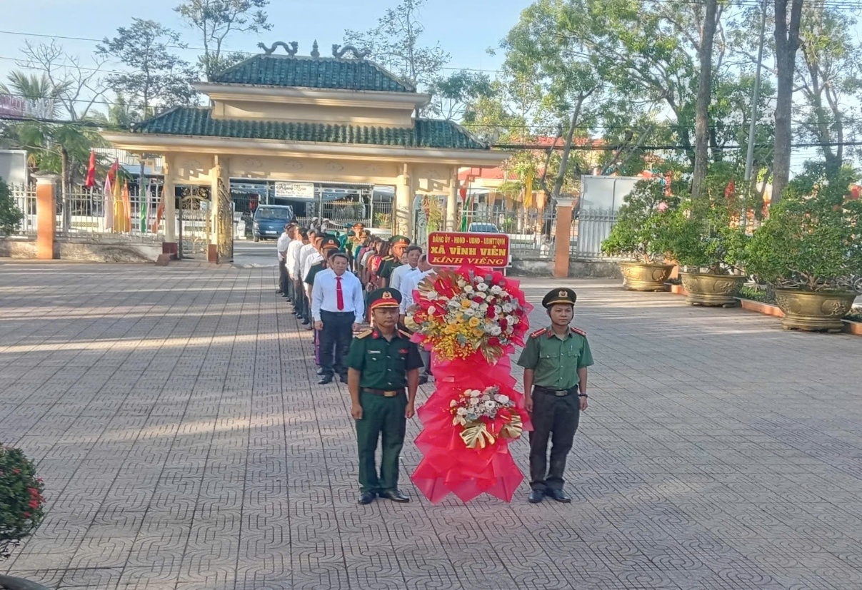 Xã Vĩnh Viễn tổ chức Lễ dâng hương viếng Bác nhân kỷ niệm 136 năm Ngày sinh Chủ tịch Hồ Chí Minh