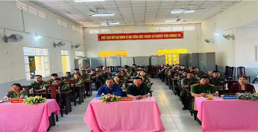 Xã Tân Thạnh tổ chức thành công Hội thi lực lượng tham gia bảo vệ an ninh, trật tự ở cơ sở giỏi lần thứ I, năm 2026