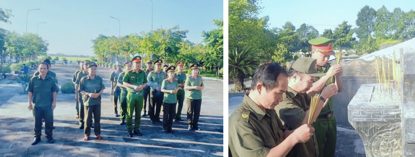 Công an phường Vị Thanh tri ân tháng 7 với những hành động thiết thực, nghĩa tình