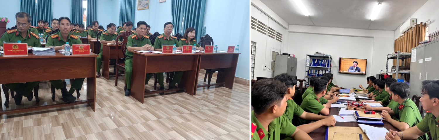 Chỉ huy, cán bộ, đảng viên Trại Tạm giam số 2 tham gia học tập Nghị quyết