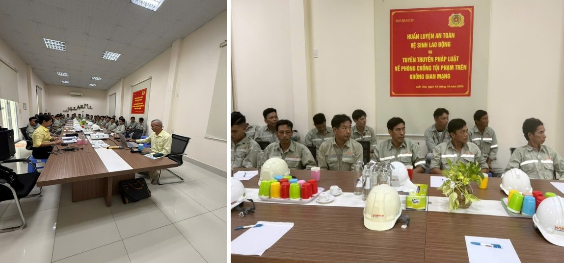 Quang cảnh buổi tuyên truyền.