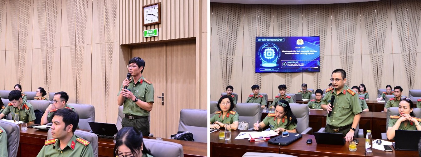 Các đại biểu thảo luận.