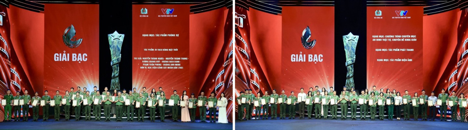 Các tác giả, nhóm tác giả nhận giải Bạc Liên hoan Truyền hình, Phát thanh, Điện ảnh CAND lần thứ XV, năm 2026.