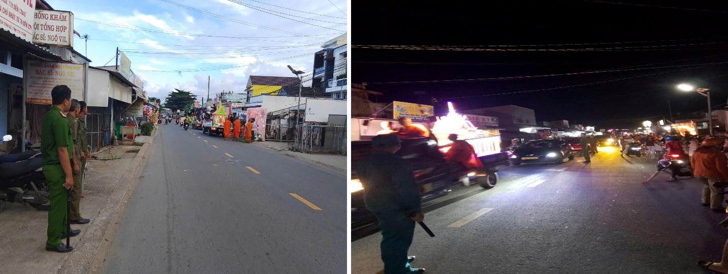 Các lực lượng tham gia phương án làm nhiệm vụ phân luồng, điều tiết giao thông Lễ hội