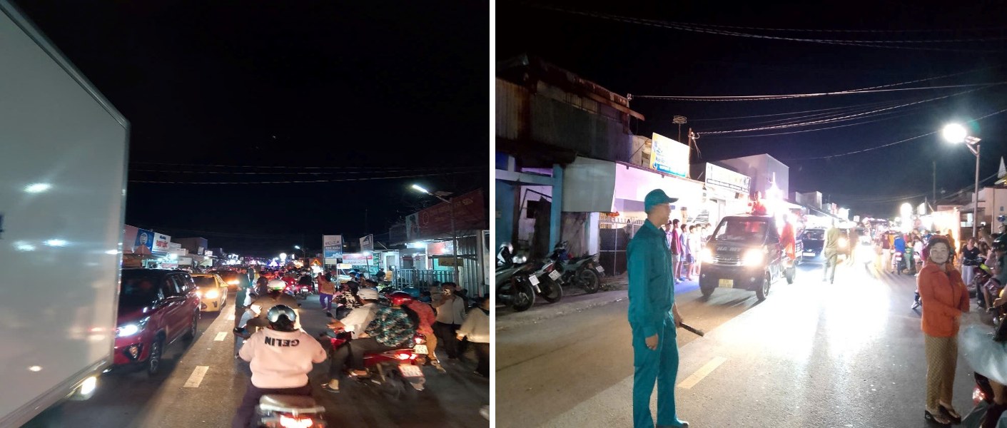 Các lực lượng tham gia phương án làm nhiệm vụ phân luồng, điều tiết giao thông Lễ hội