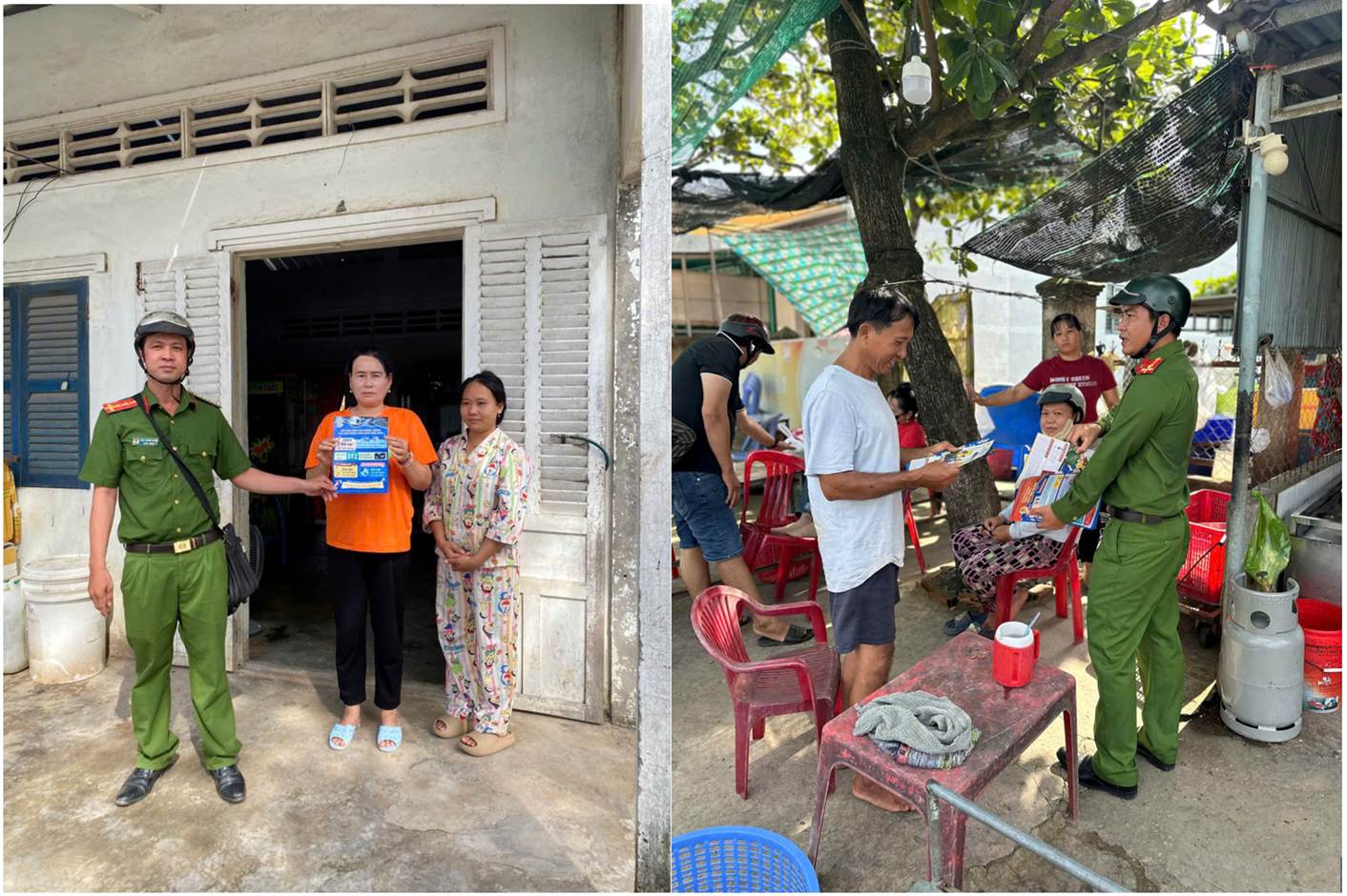 CÔNG AN XÃ VĨNH HẢI - TIẾP TỤC PHÁT HUY HIỆU QUẢ ĐỢT CAO ĐIỂM PHÒNG, CHỐNG MUA BÁN NGƯỜI