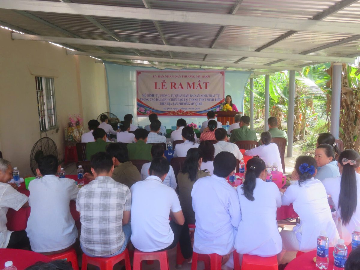 Quang cảnh buổi lễ.