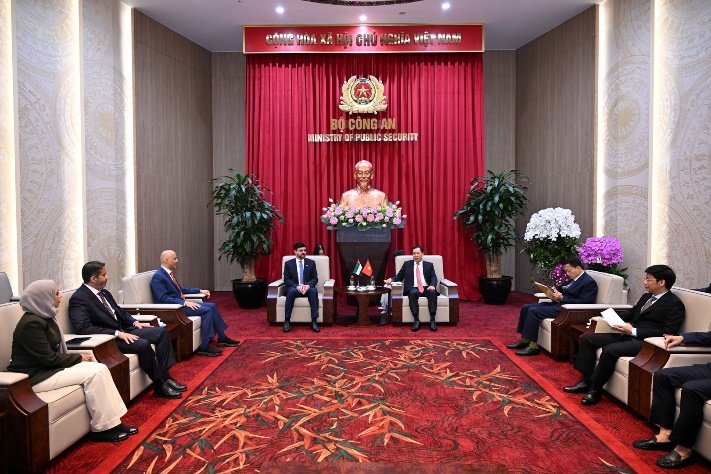 Quang cảnh buổi tiếp.